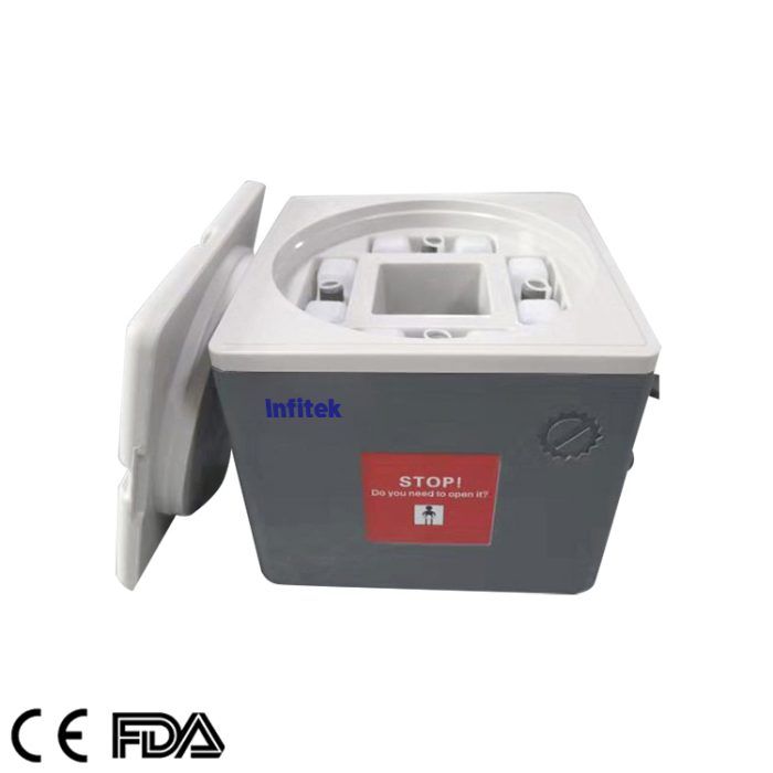 医療用クーラーボックス（保冷剤4個付き） CLR-2
