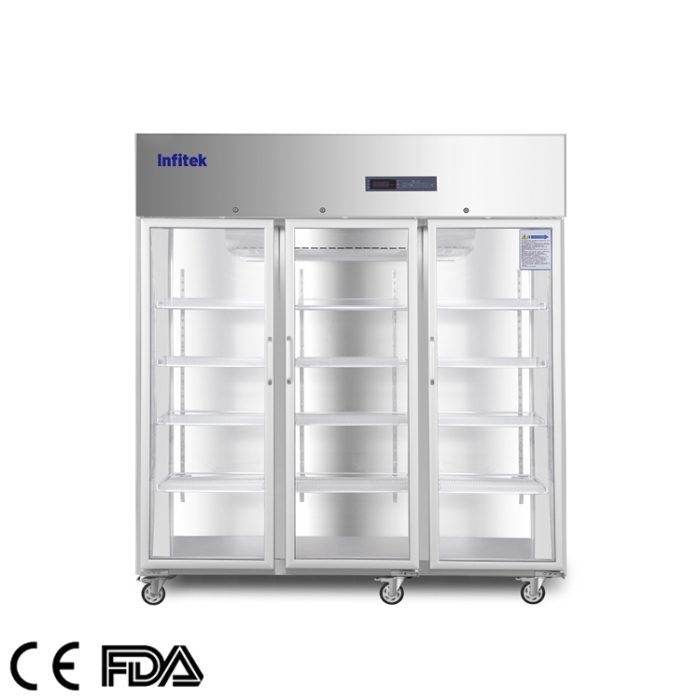 3ドア薬局用冷蔵庫/医療用/ワクチン用冷蔵庫、 PR5-1500