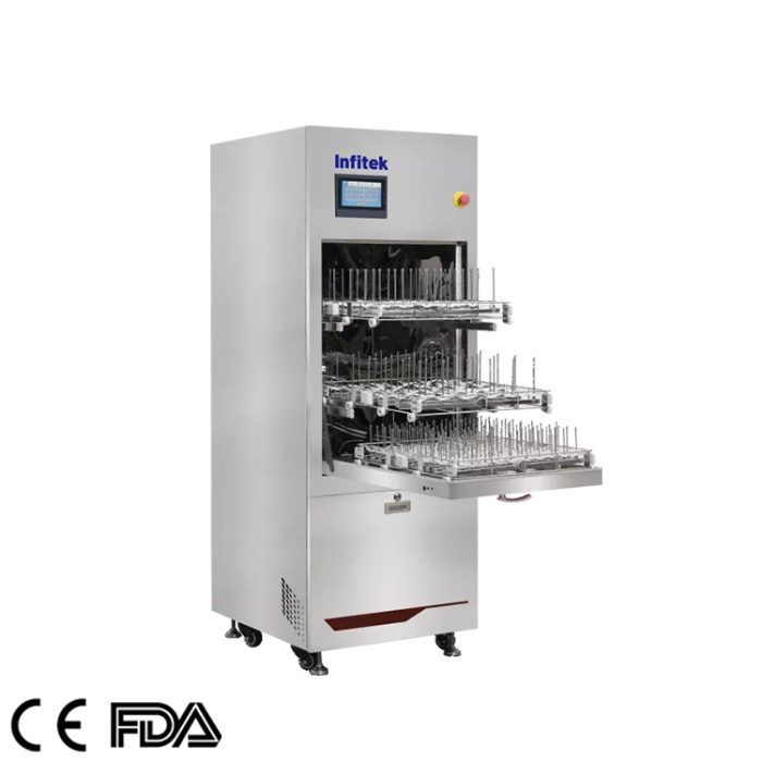 自動ガラス製品洗浄乾燥機LWD-320
