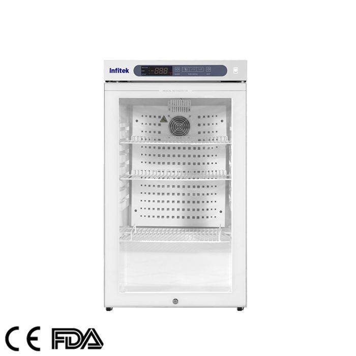 2～8℃ シングルドア医薬品冷蔵庫、 PR5-100