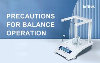Precautions for balance operation