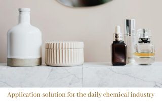 Application solution for the daily chemical industry